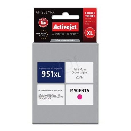 ActiveJet magenta črnilo HP CN047AE 951XL, AH-951MRX