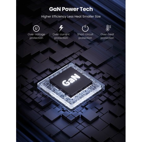 Polnilec Ugreen USB-A in 3xUSB-C 65W