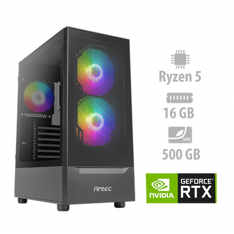 Osebni računalnik ANNI GAMER Advanced R5-5500 / RTX 3060 / 16GB / 500GB M.2