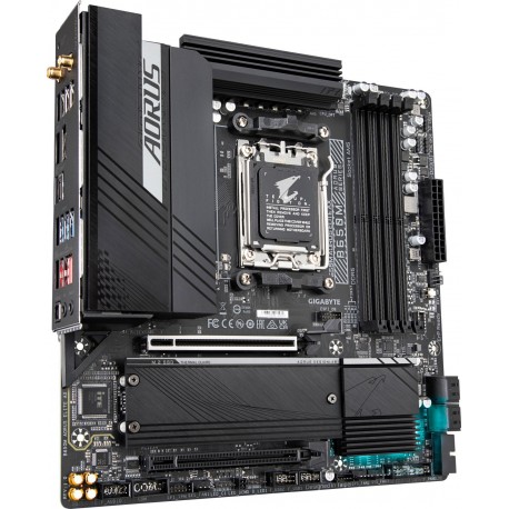 Matična plošča GIGABYTE B650M AORUS ELITE AX, DDR5, AM5, mATX