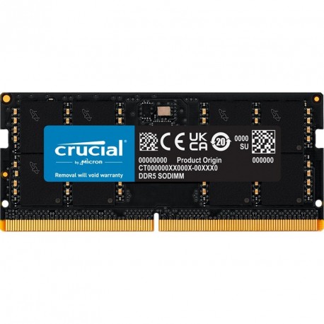 Pomnilnik DDR5 SODIMM 8GB 4800MHz Crucial CT8G48C40S5