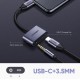 Ugreen USB-C na 3.5mm + USB-C Hub Adapter - box