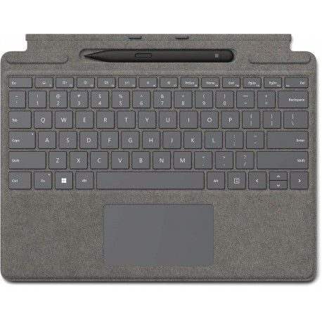 MS Surface Pro X tipkovnica SLO + Svinčnik 2, svetlo siva