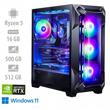 Namizni računalnik ANNI GAMER Advanced R5-5600G/ RTX 3060/ SSD / NVMe/ W11