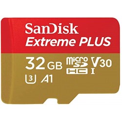 Pomnilniška kartica SDHC SANDISK MICRO 32GB EXTREME PLUS, 95/90MB/s, A1, UHS-I,