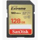 Pomnilniška kartica SDXC SANDISK 128GB EXTREME, 180/90MB/s, UHS-I, C10, U3, V30