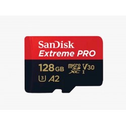 Pomnilniška kartica SDXC SANDISK MICRO 128GB EXTREME PRO, 200/90MB/s, A2, UHS-I,