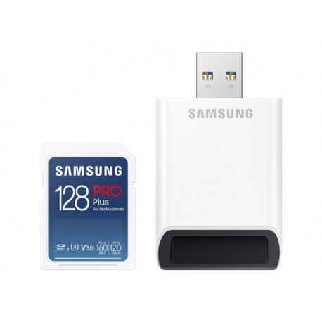 Pomnilniška kartica SAMSUNG PRO PLUS SDXC Memory Card 128GB