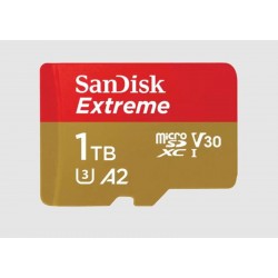 Pomnilniška kartica SDXC SANDISK MICRO 1TB EXTREME, 190/130MB/s, A2, UHS-I, U3,