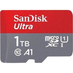 Pomnilniška kartica SDXC SANDISK MICRO 1TB ULTRA, 150MB/s, UHS-I, C10, A1, adapt