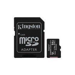 Pomnilniška kartica KINGSTON 64GB microSDXC Canvas Select Plus 100R A1 C10 Three