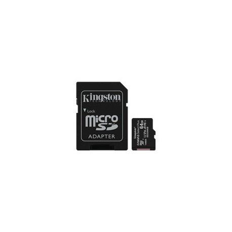 Pomnilniška kartica KINGSTON 64GB microSDXC Canvas Select Plus 100R A1 C10 Three