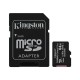 Pomnilniška kartica KINGSTON 64GB microSDXC Canvas Select Plus 100R A1 C10 Three