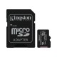 Pomnilniška kartica KINGSTON 64GB microSDXC Canvas Select Plus 100R A1 C10 Two P