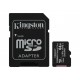 Pomnilniška kartica KINGSTON 64GB microSDXC Canvas Select Plus 100R A1 C10 Two P