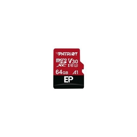 Pomnilniška kartica PATRIOT PEF64GEP31MCX Patriot EP Series 64GB MICRO SDXC V30