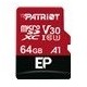 Pomnilniška kartica PATRIOT PEF64GEP31MCX Patriot EP Series 64GB MICRO SDXC V30