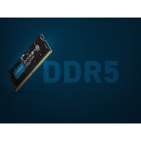 RAM SODIMM DDR5 32GB PC5-38400 4800MT/s CL40 1.1V Crucial