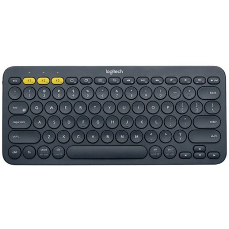 Tipkovnica brezžična Logitech K380 multi-device, siva -DEMO