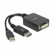 DisplayPort - DVI adapter aktivni Delock 9705019