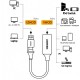 Ugreen USB 1080p adapter za zajem slike HDMI na USB-C/A - box, 40189
