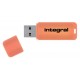 USB ključek INTEGRAL 64 GB NEON 3.0. ORANŽEN, INFD64GBNEONOR3.0