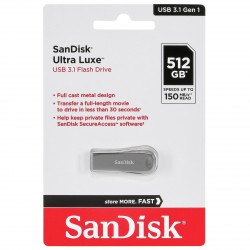 USB ključek SanDisk 512GB Ultra Luxe™ USB 3.1, SDCZ74-512G-G46