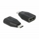 Adapter USB 2.0  A - Tip C Data Blocker Delock 9749063