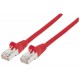 Mrežni kabel Intellinet 0,5 m Cat6A, CU, Rdeč