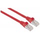 Mrežni kabel Intellinet 0,5 m Cat6A, CU, Rdeč