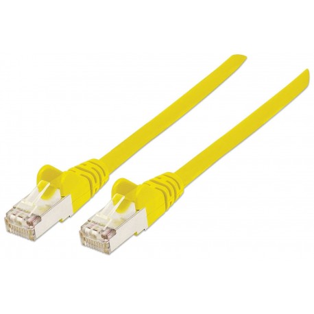 Mrežni kabel Intellinet 1 m Cat6A, CU, Rumen