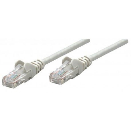 Mrežni kabel Intellinet 10 m Cat6, CCA, Siv