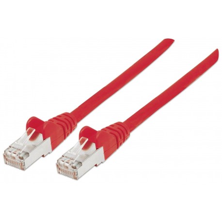 Mrežni kabel Intellinet 15 m Cat6A, CU, Rdeč