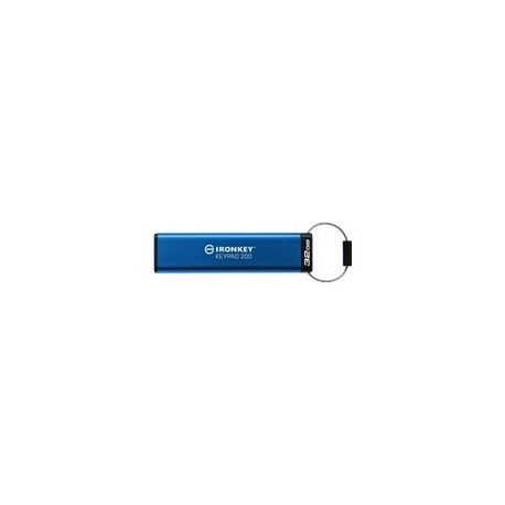 USB ključek KINGSTON 32GB IronKey Keypad 200 FIPS 140-3 Lvl 3 Pending AES-256