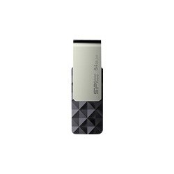 USB ključek SILICON POWER memory USB Blaze B30 64GB USB 3.0 Black