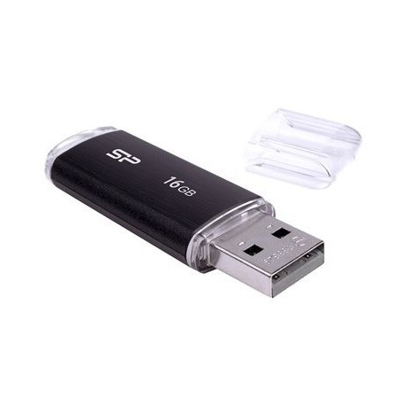 USB ključek SILICON POWER memory USB Ultima U02 16GB USB 2.0 Black