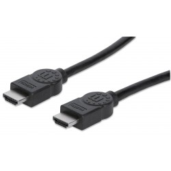 Kabel HDMI kabel z Ethernetom 15 m črn MANHATTAN