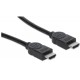 Kabel HDMI kabel z Ethernetom 15 m črn MANHATTAN