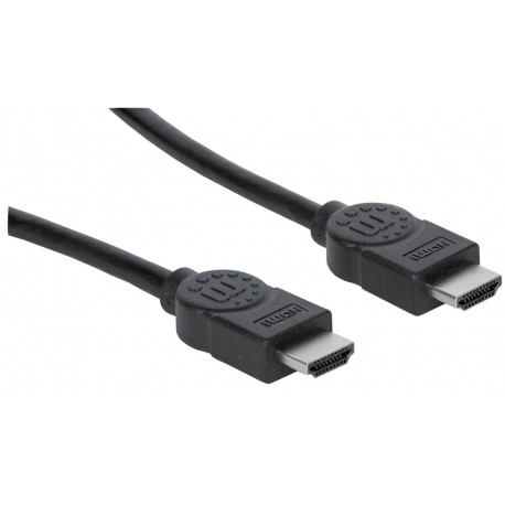 Kabel HDMI kabel z Ethernetom 3 m črn MANHATTAN