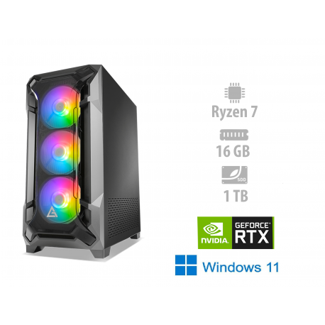 Osebni računalnik ANNI GAMER Extreme R7-5800X / RTX 3060 / 16GB / 1TB M.2 / W11P