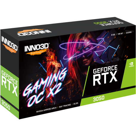 Grafična kartica INNO3D GEFORCE RTX 3050 GAMING OC X2 8GB