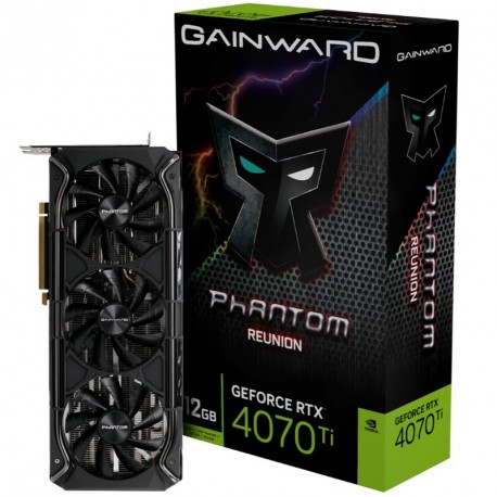 Grafična kartica GAINWARD PHANTOM REUNION GeForce RTX 4070 Ti 12GB