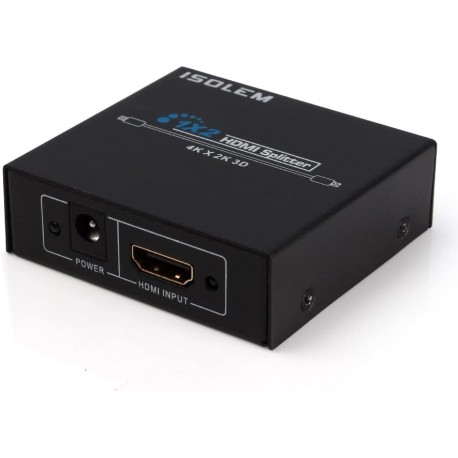 iSolem 1080P FULL HD 1x2 3D HDMI Switch Box B00MA1UEH6