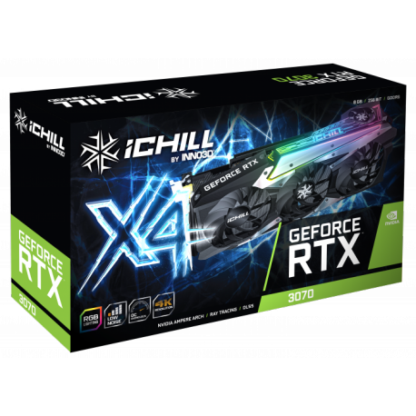 Grafična kartica INNO3D GeForce RTX 3070 iChill X4 LHR 8GB RGB
