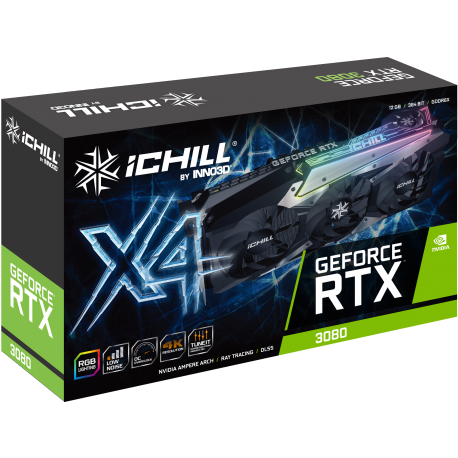 Grafična kartica INNO3D GeForce RTX 3080 iChill X4 LHR 12GB