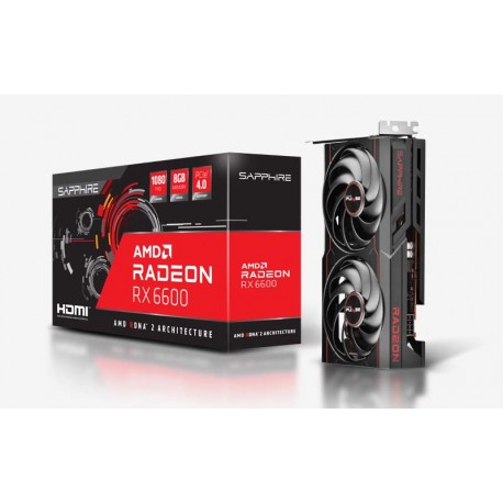 Grafična kartica SAPPHIRE RADEON RX 6600 8GB, 11310-05-20G