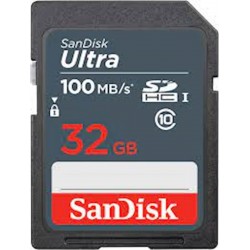 Pomnilniška kartica SDHC SanDisk 32GB Ultra, 100 MB/s