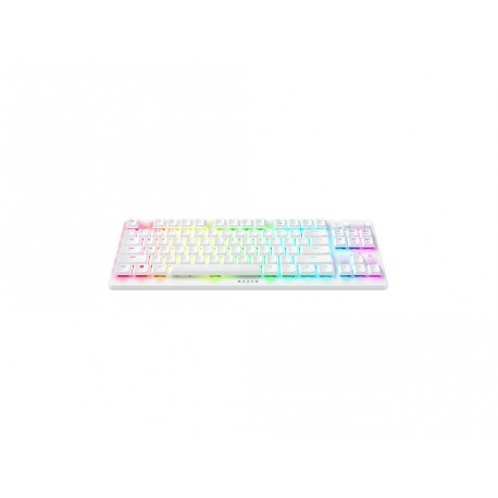 Tipkovnica Razer Deathstalker V2 Pro Tenkeyless, Rdeča linearna stikala, bela