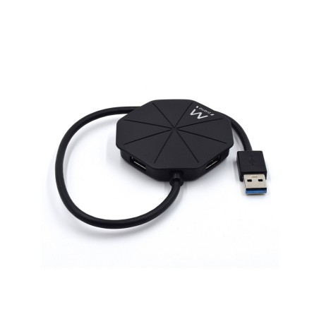 USB hub s 4 vhodi, USB 3.1, črn, Ewent EW1138,