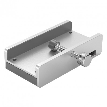USB hub z 2 vhodoma, USB 3.0, čitalec kartic, zaponka, aluminij, ORICO MH2AC-U3,